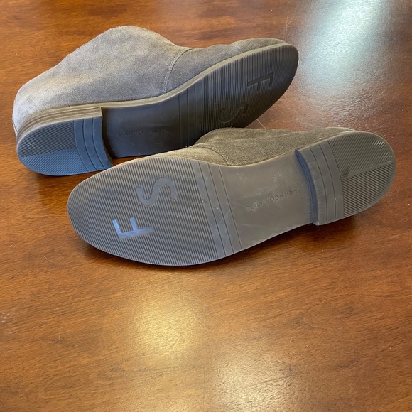 Franco Sarto Women's Leather LowAnkle Boots, Size 10, Taupe - Picture 8 of 8